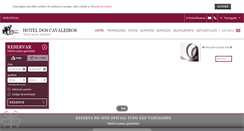 Desktop Screenshot of hoteldoscavaleiros.com